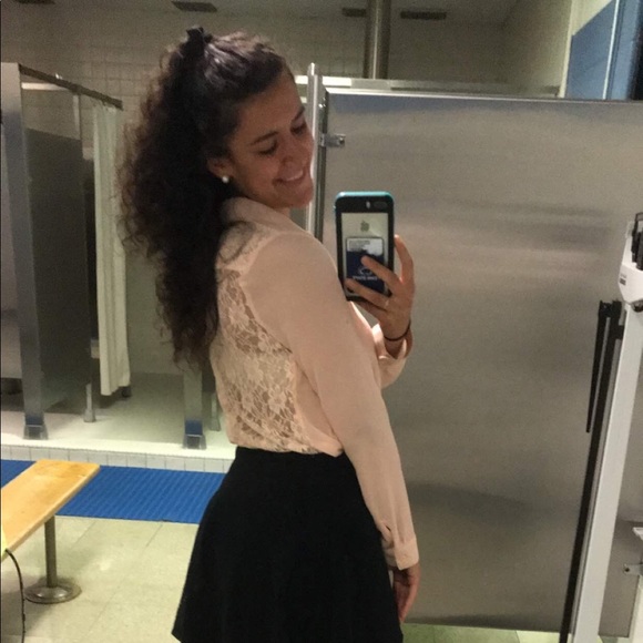 Pink forever 21 button down shirt - Picture 6 of 6